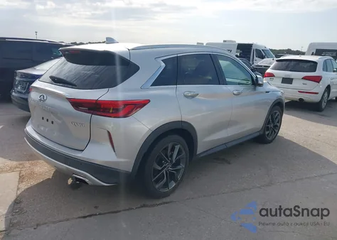 2019 Infiniti Qx50 Essential z USA, uszkodzony, nr VIN 3PCAJ5M32KF100690